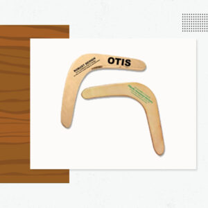 WOODEN BOOMERANG