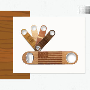 WOOD BOTTLE OPENERS