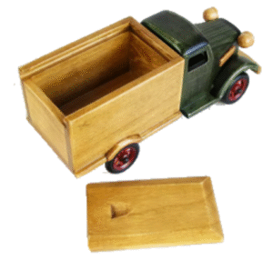 Wooden Hinge Box Truck