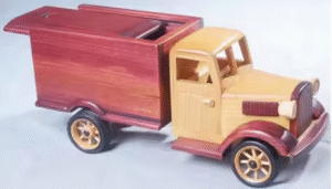 Wooden Hinge Box Truck